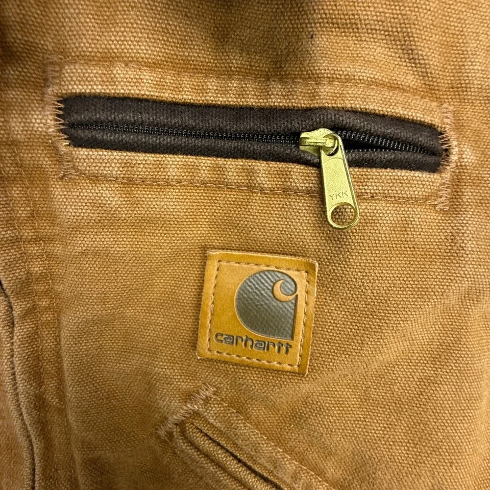 Carhartt Detroit Jacket Fleece Lined Youth‎ XS (4/5) YYJ97 BRN Brown NWT NOS